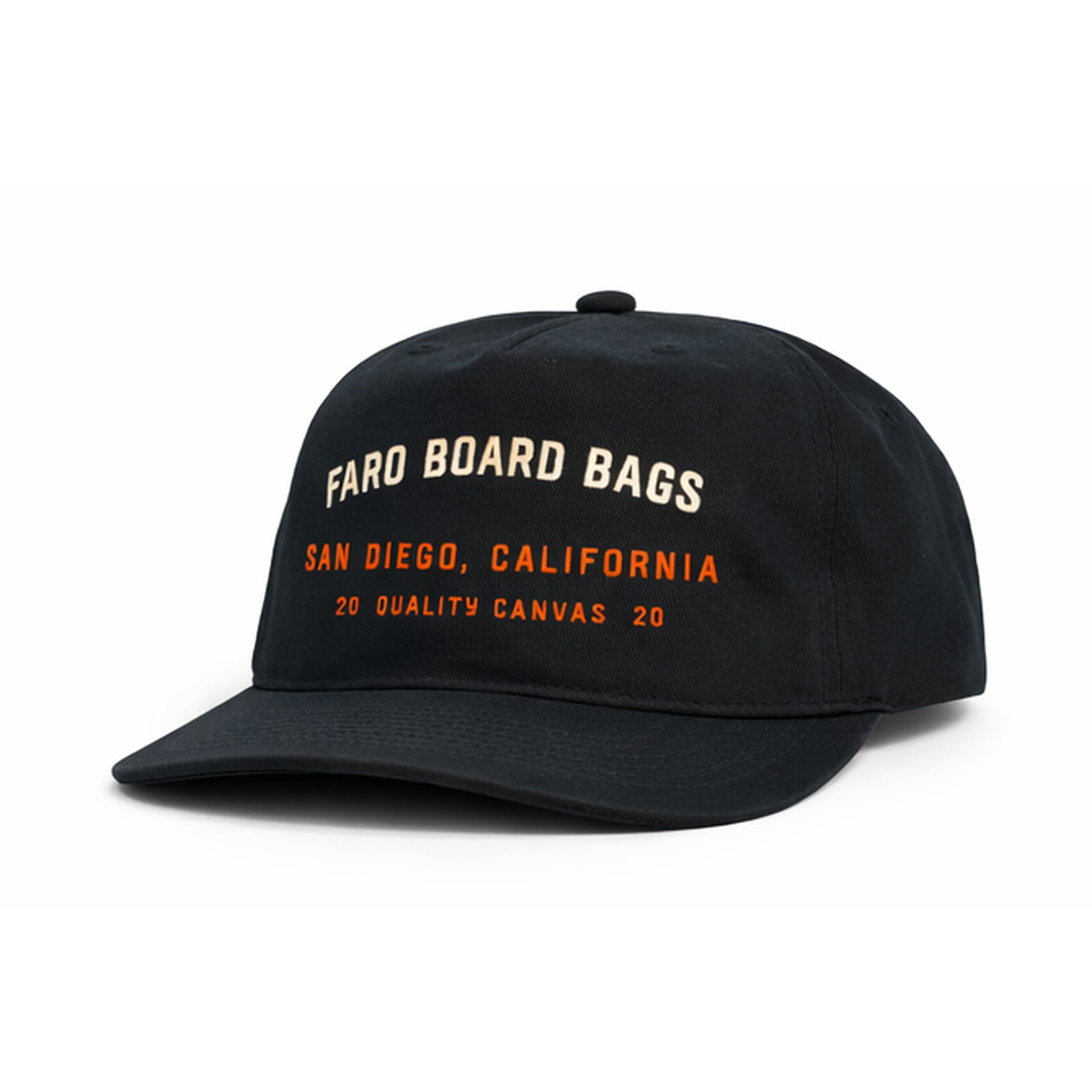 FARO Logo Cap (Black Orange White)