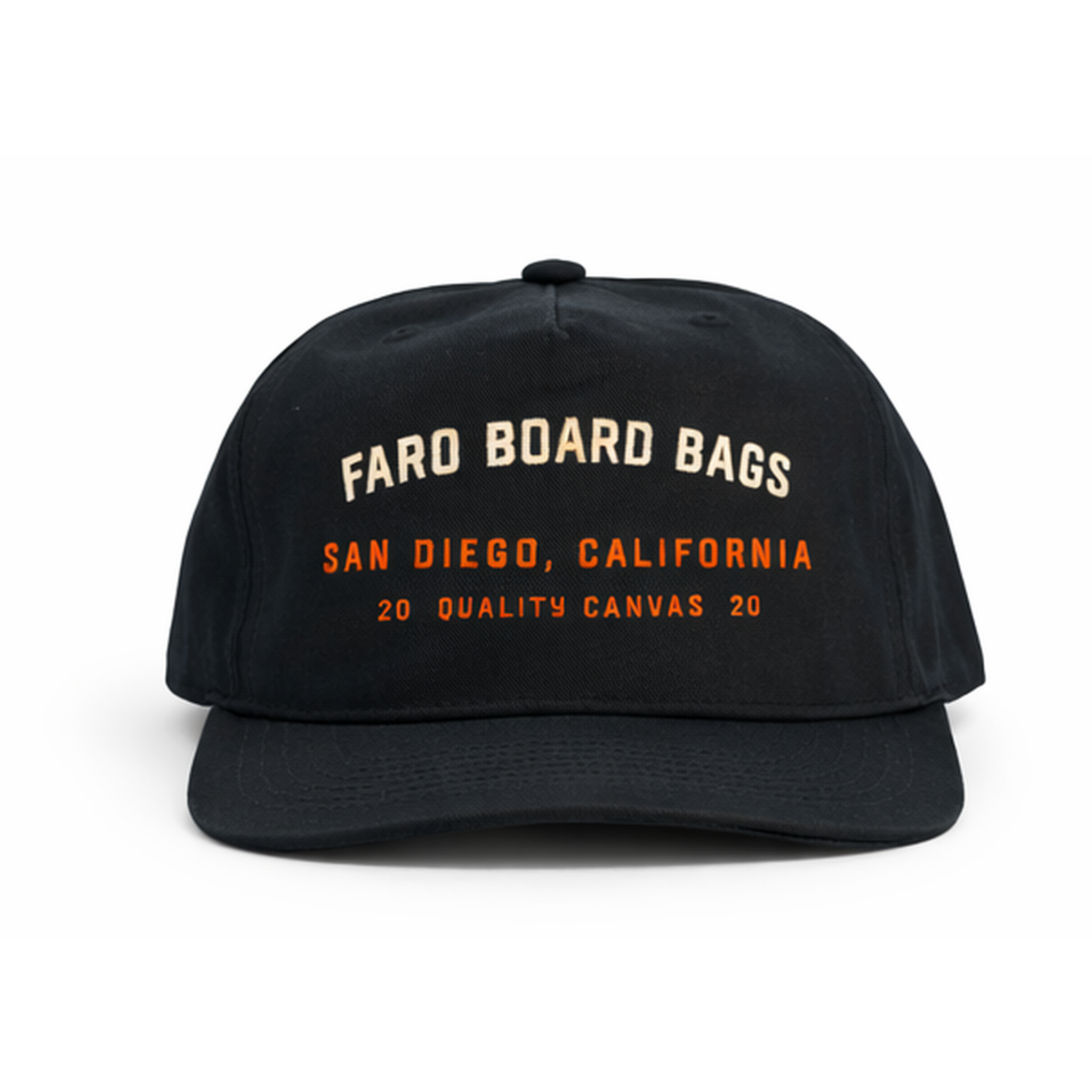 FARO Logo Cap (Black Orange White)