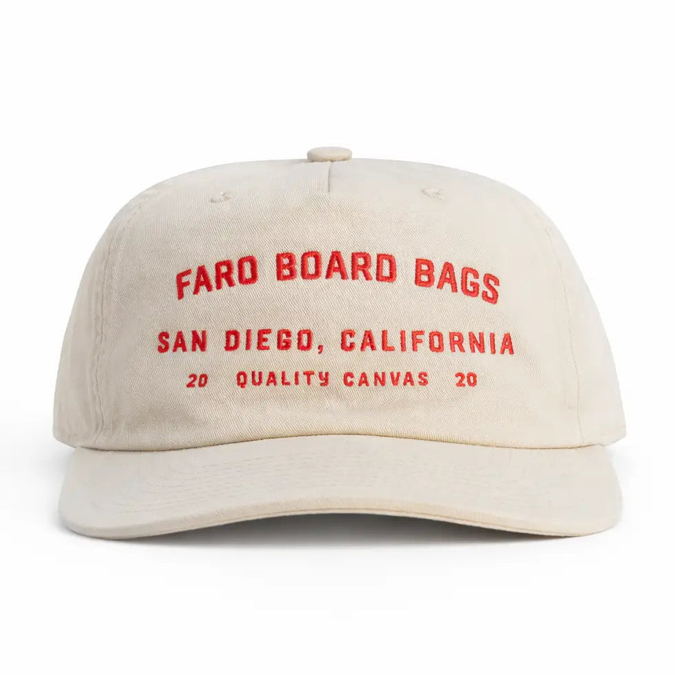 FARO Logo Cap (White Red)