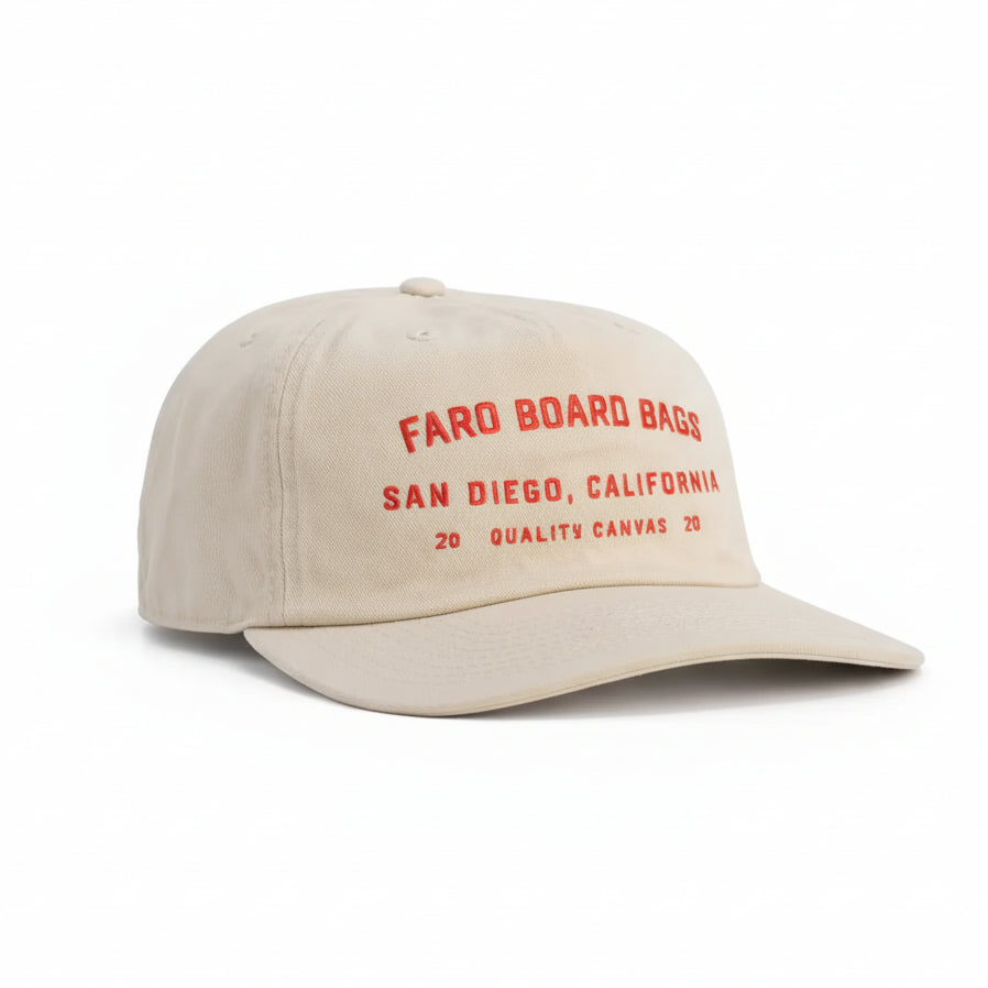 FARO Logo Cap (White Red)