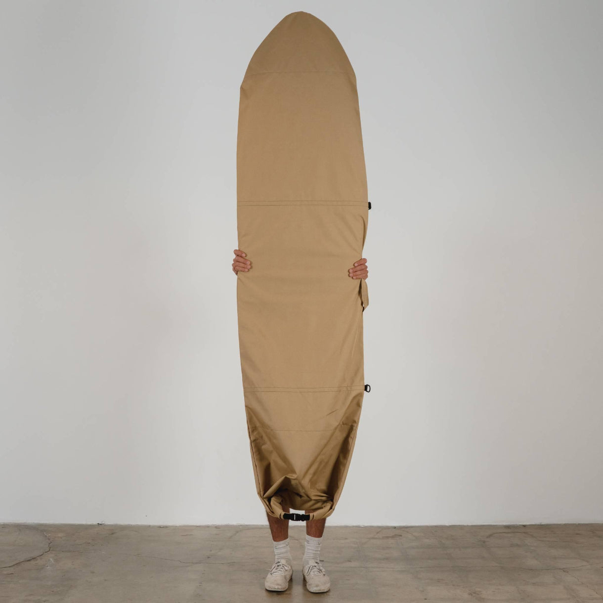 Harbor Tan Canvas Surfboard Bag