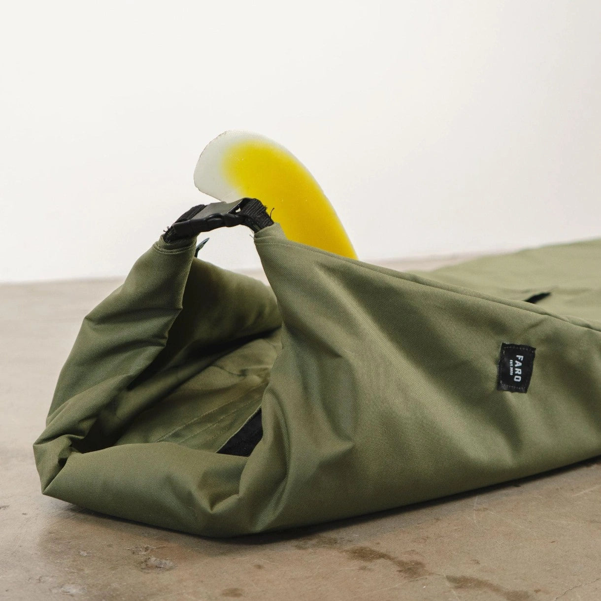 Harbor Tan Canvas Surfboard Bag
