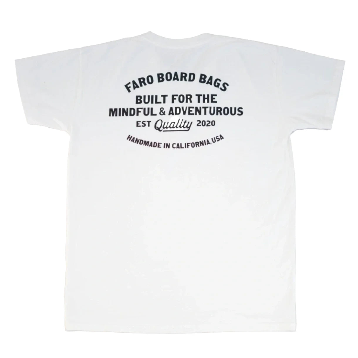 faro sustainable white tee shirt