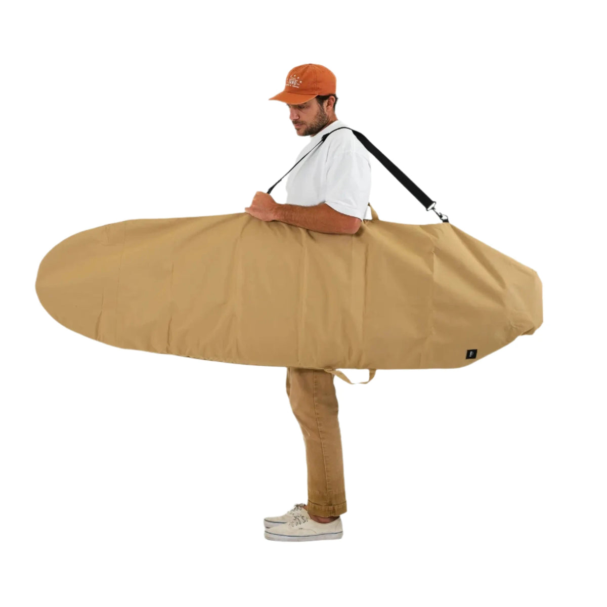 FARO Canvas Surfboard Bag (tan color)