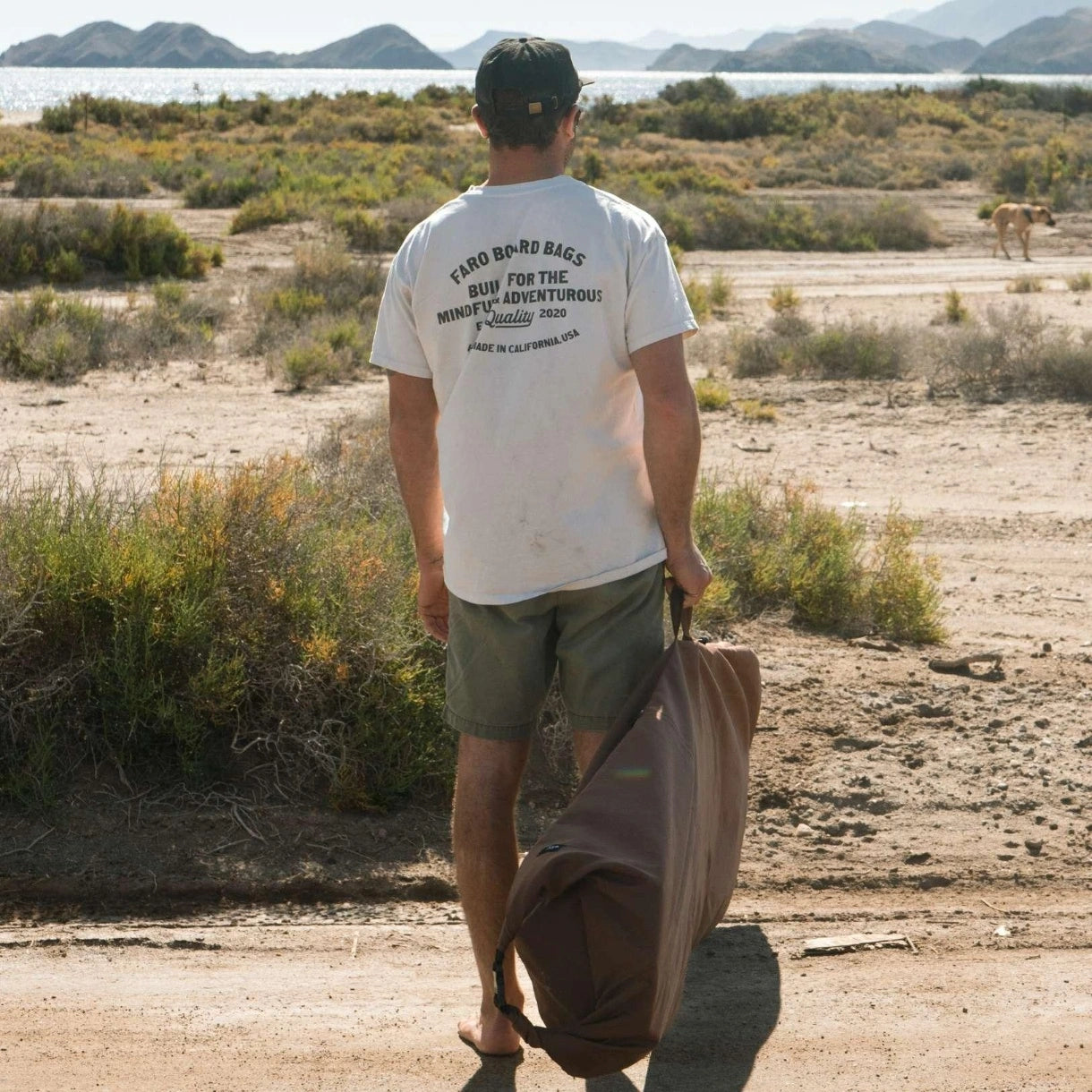 faro white tee shirt back