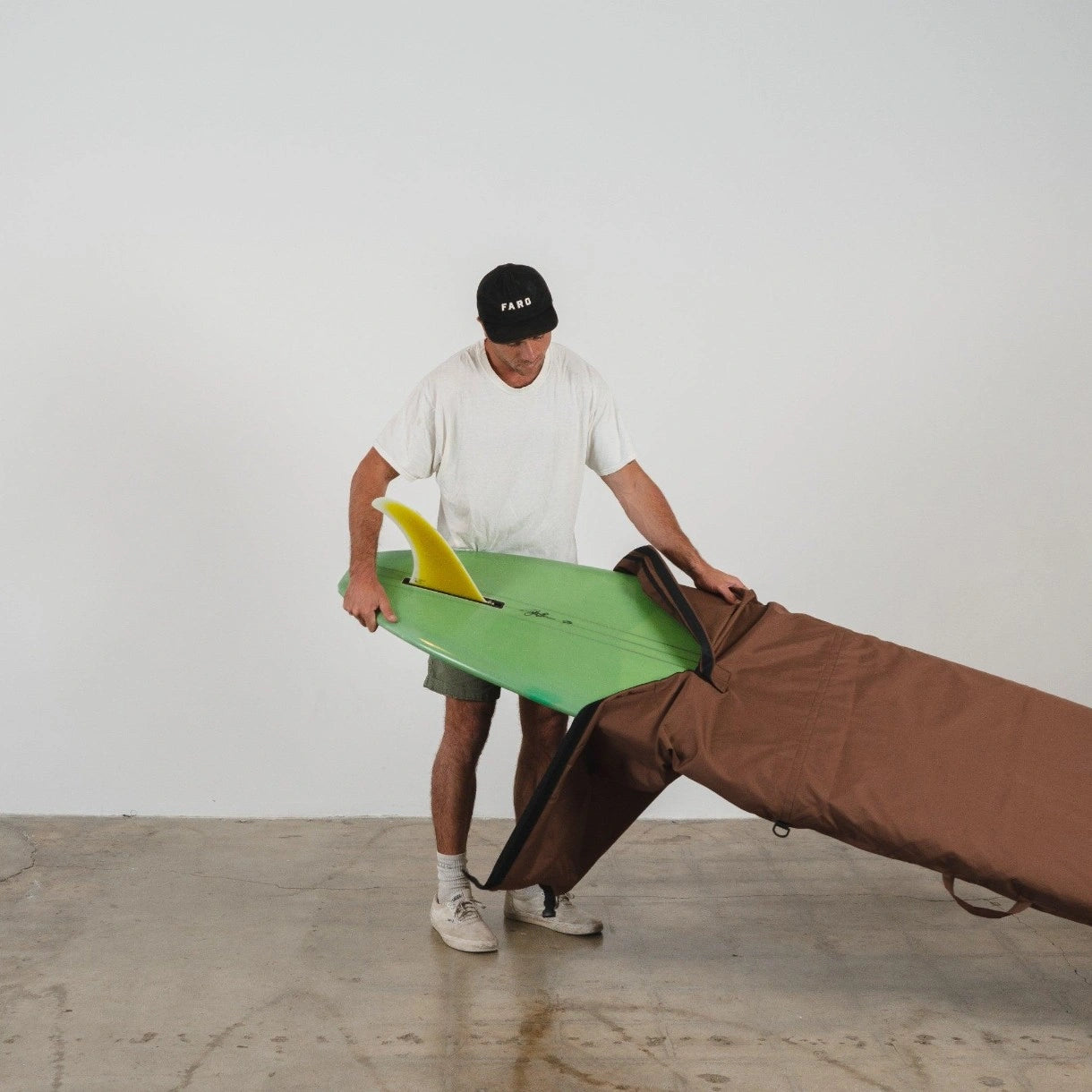 9ft canvas surfboard bag