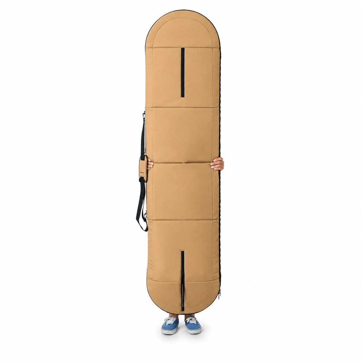 FARO Padded Day / Travel Surfboard Bag (Tan color)
