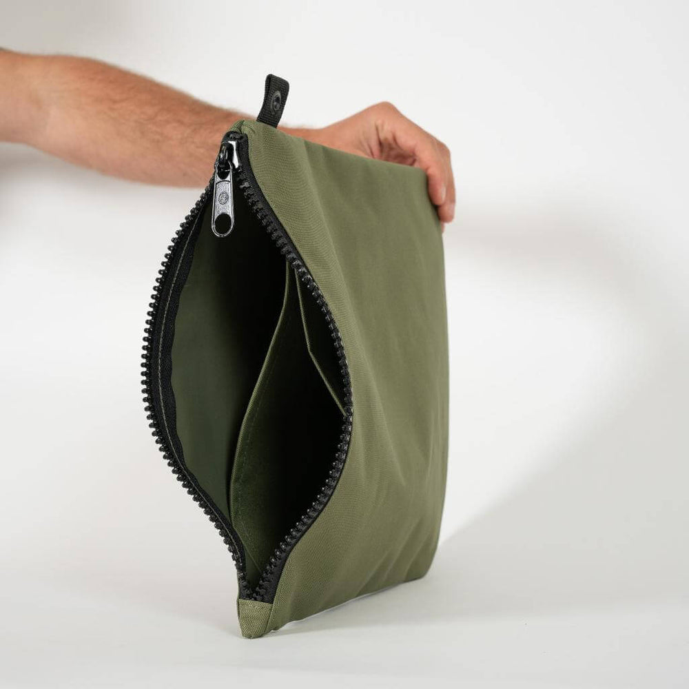 Surfboard Fin Wallet Olive Drab