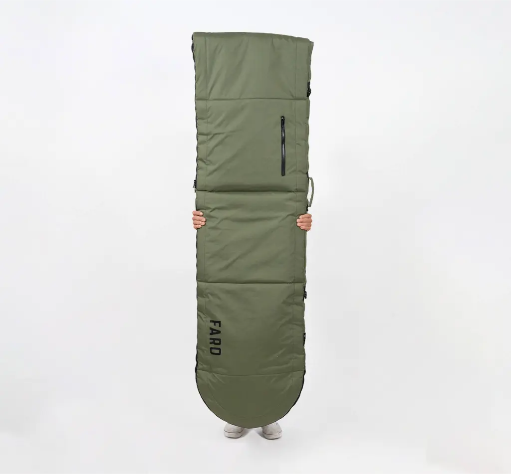 Olive Drab Padded Day / Travel Board Bag