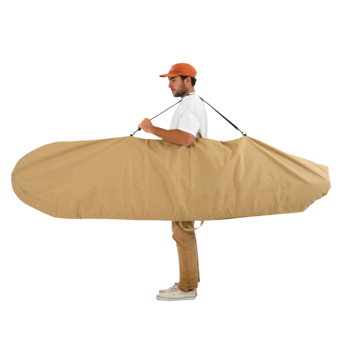 FARO Canvas Surfboard Bag (tan color)