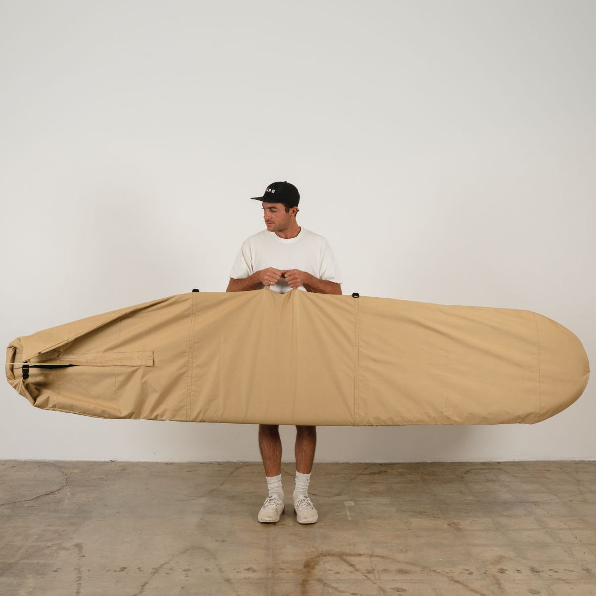 Canvas Surfboard Bag Harbor Tan Faro