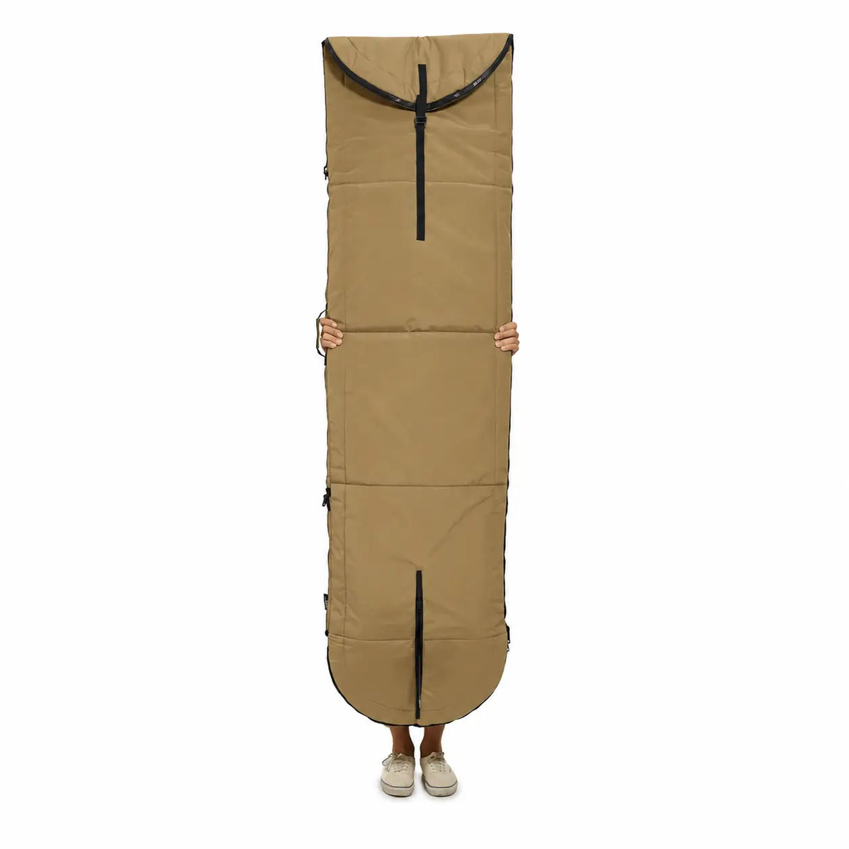 FARO Padded Day / Travel Surfboard Bag (Tan color)